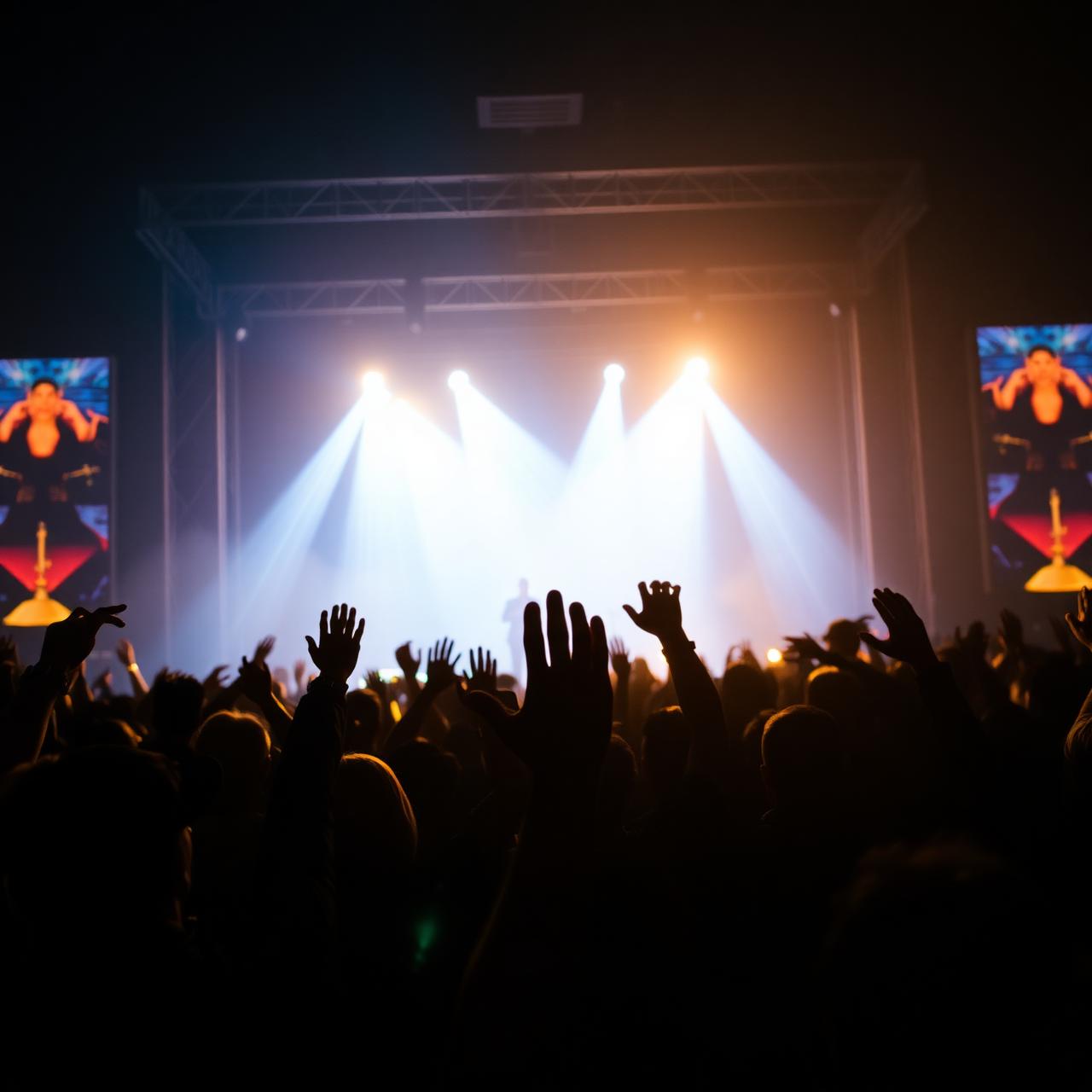 Multidão em show do roster Zuca Filmes